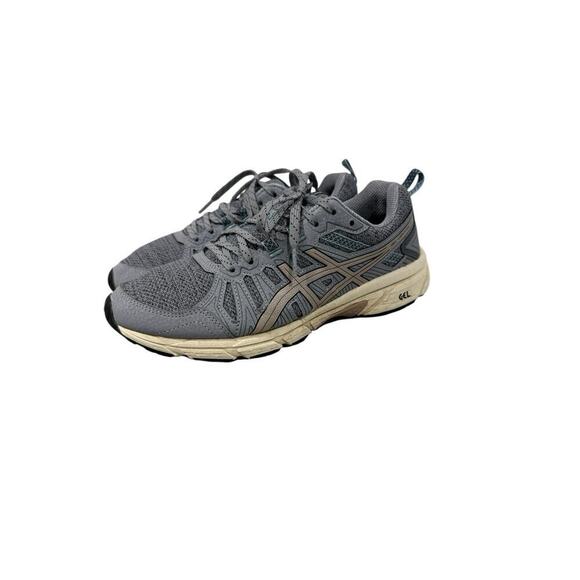 ASICS Gel Venture 7 Gray Athletic Trail Running Shoes 1012A627 Women's Size 7.5 - Picture 1 of 10